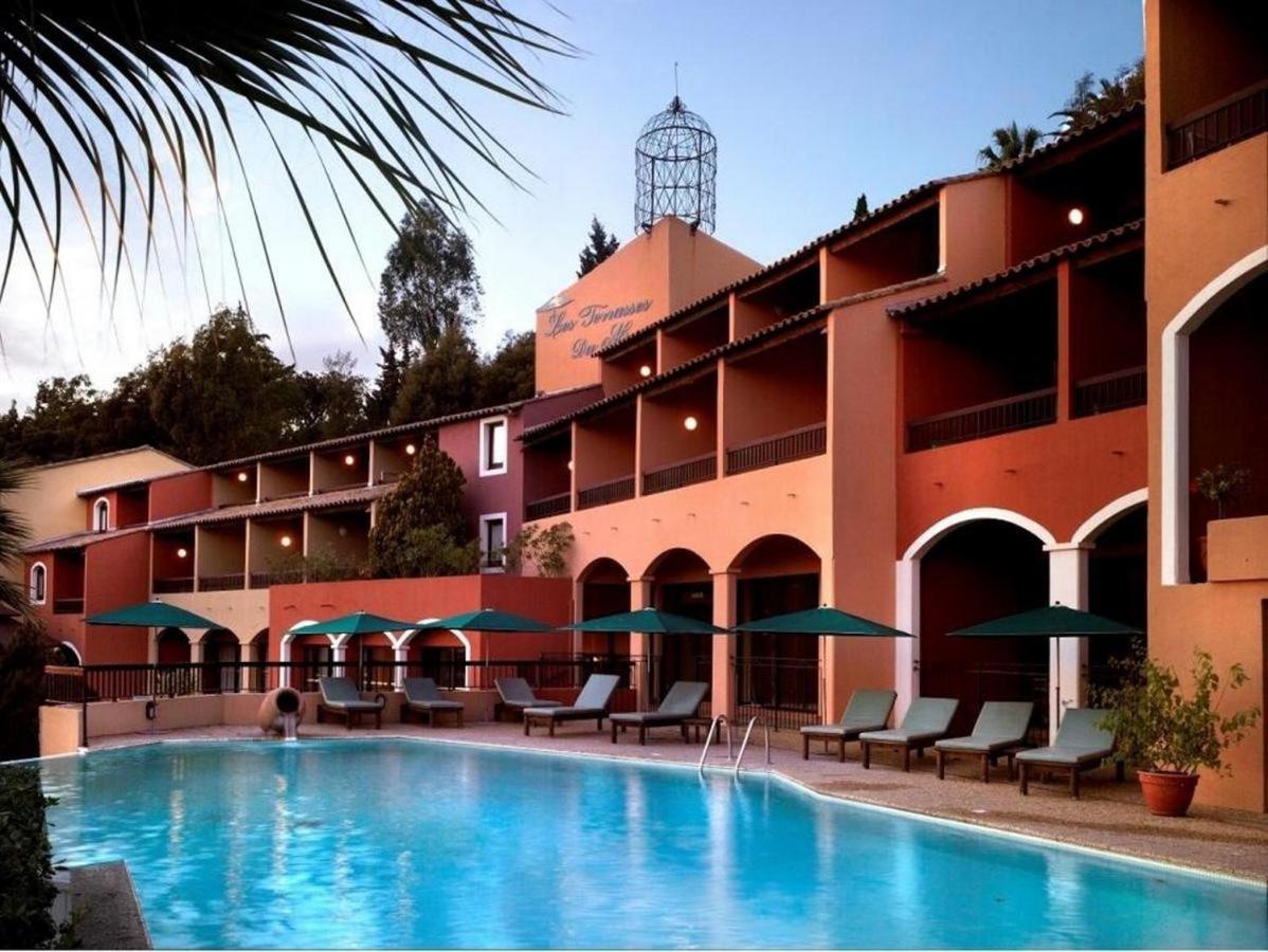Residence Les Terrasses Du Mirage - Duplex Vue Mer Борм-ле-Мимоза Экстерьер фото